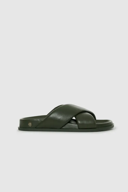 Emi Slides - Olive sold by Anine Bing