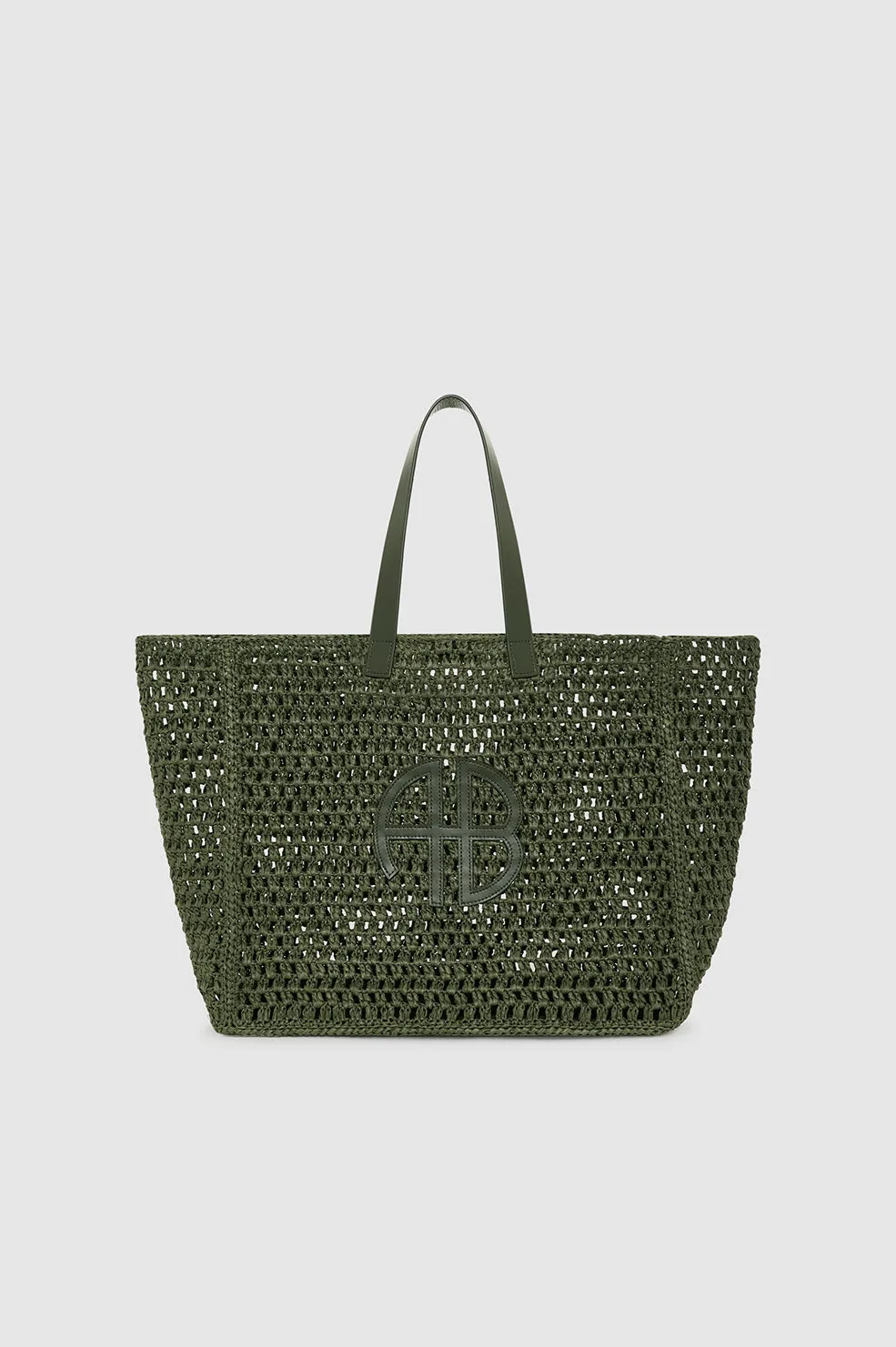 Large Rio Tote - Olive sold by Anine Bing