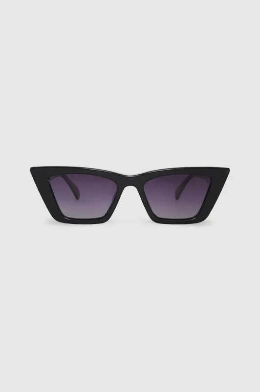 Lille Sunglasses - Black sold by Anine Bing