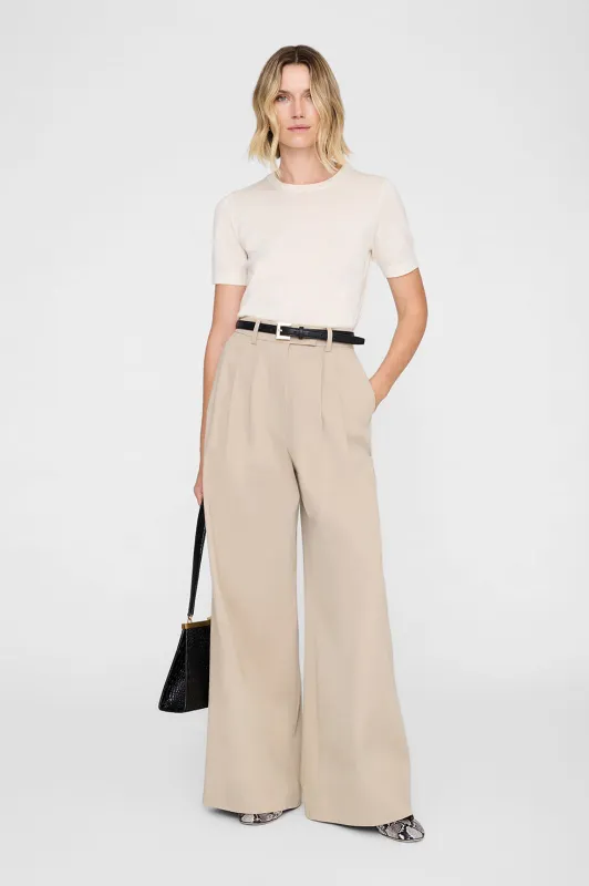 Lou Trouser - Beige made by Anine Bing