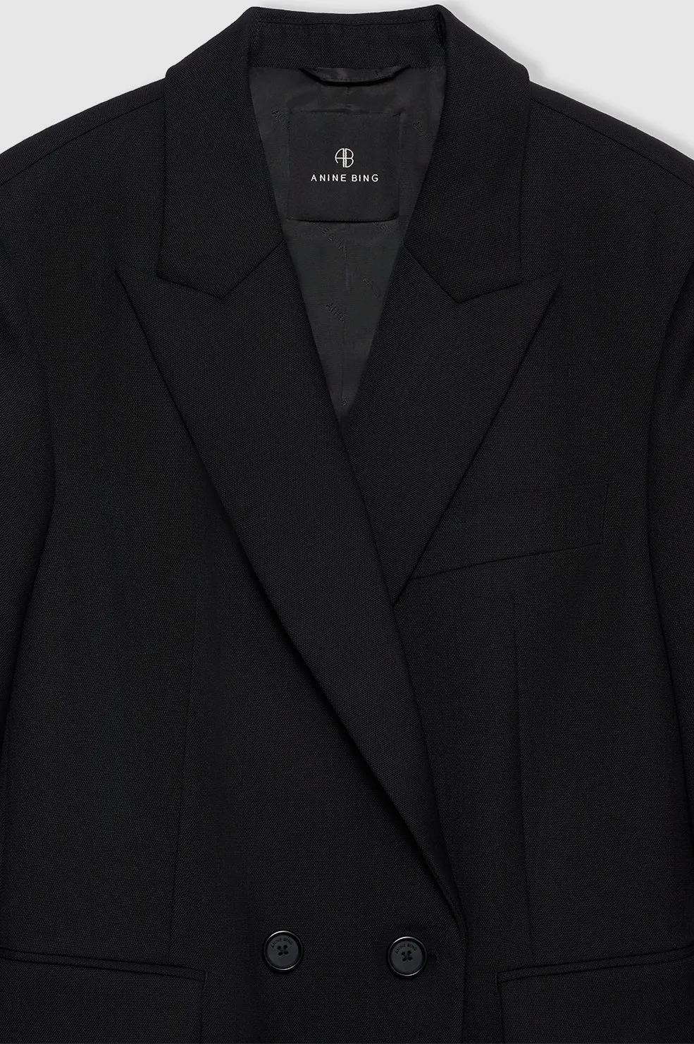 Evalyn Blazer - Black sold by Anine Bing product image thumbnail 5