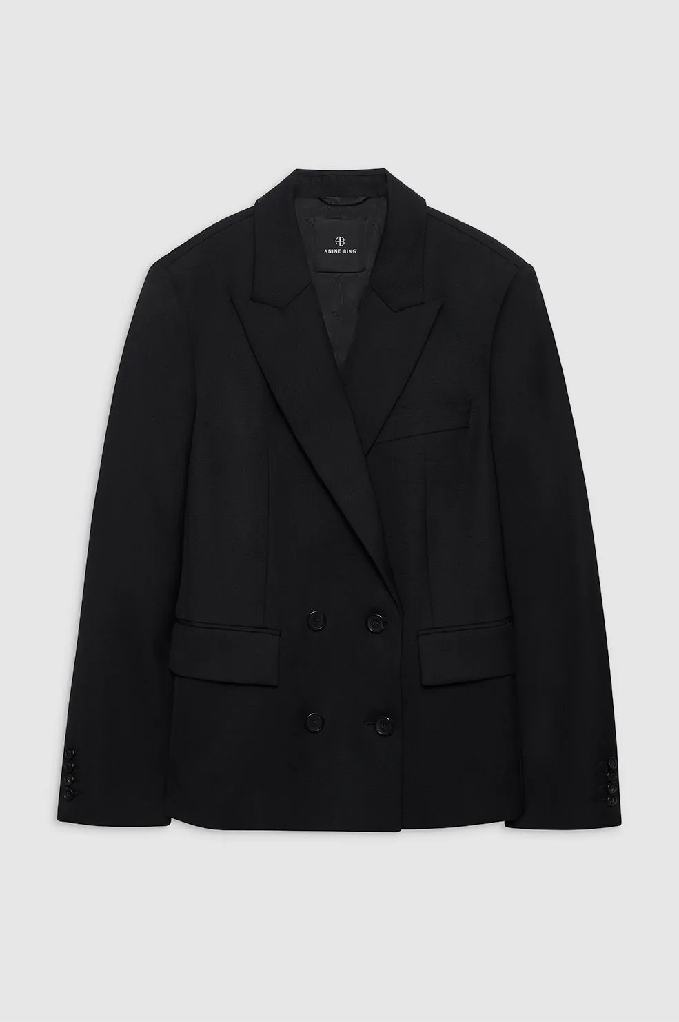 Evalyn Blazer - Black sold by Anine Bing product image thumbnail 4