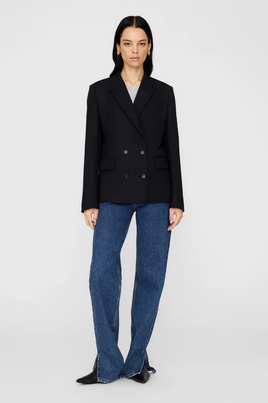 Evalyn Blazer - Black sold by Anine Bing