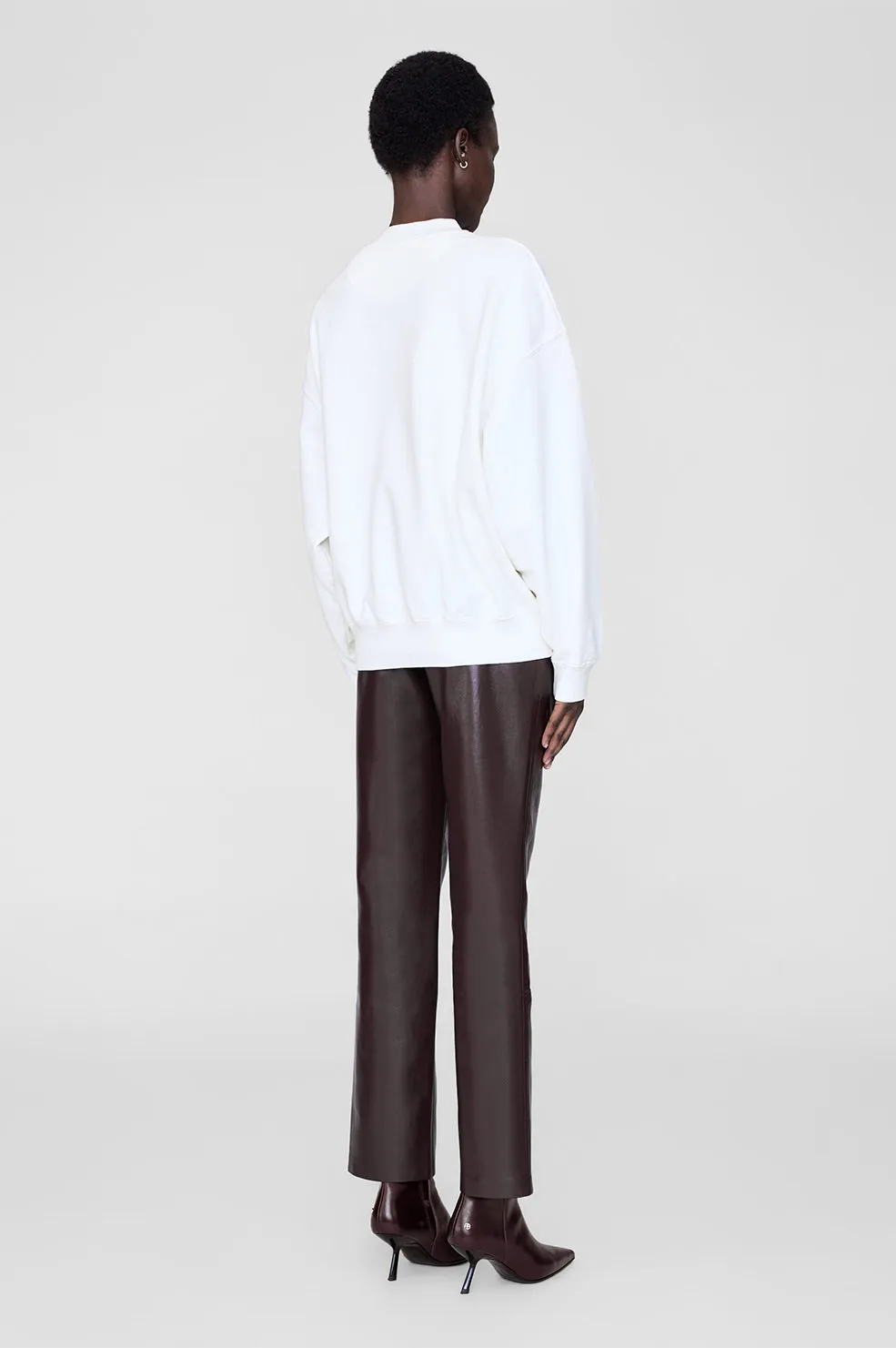 Jaci Sweatshirt Los Angeles - Ivory sold by Anine Bing product image thumbnail 2