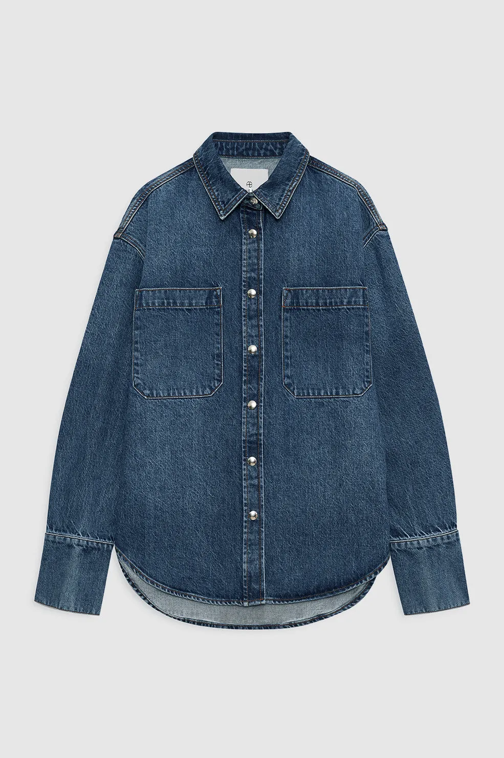 Dante Shirt - Mosaic Blue sold by Anine Bing product image thumbnail 3