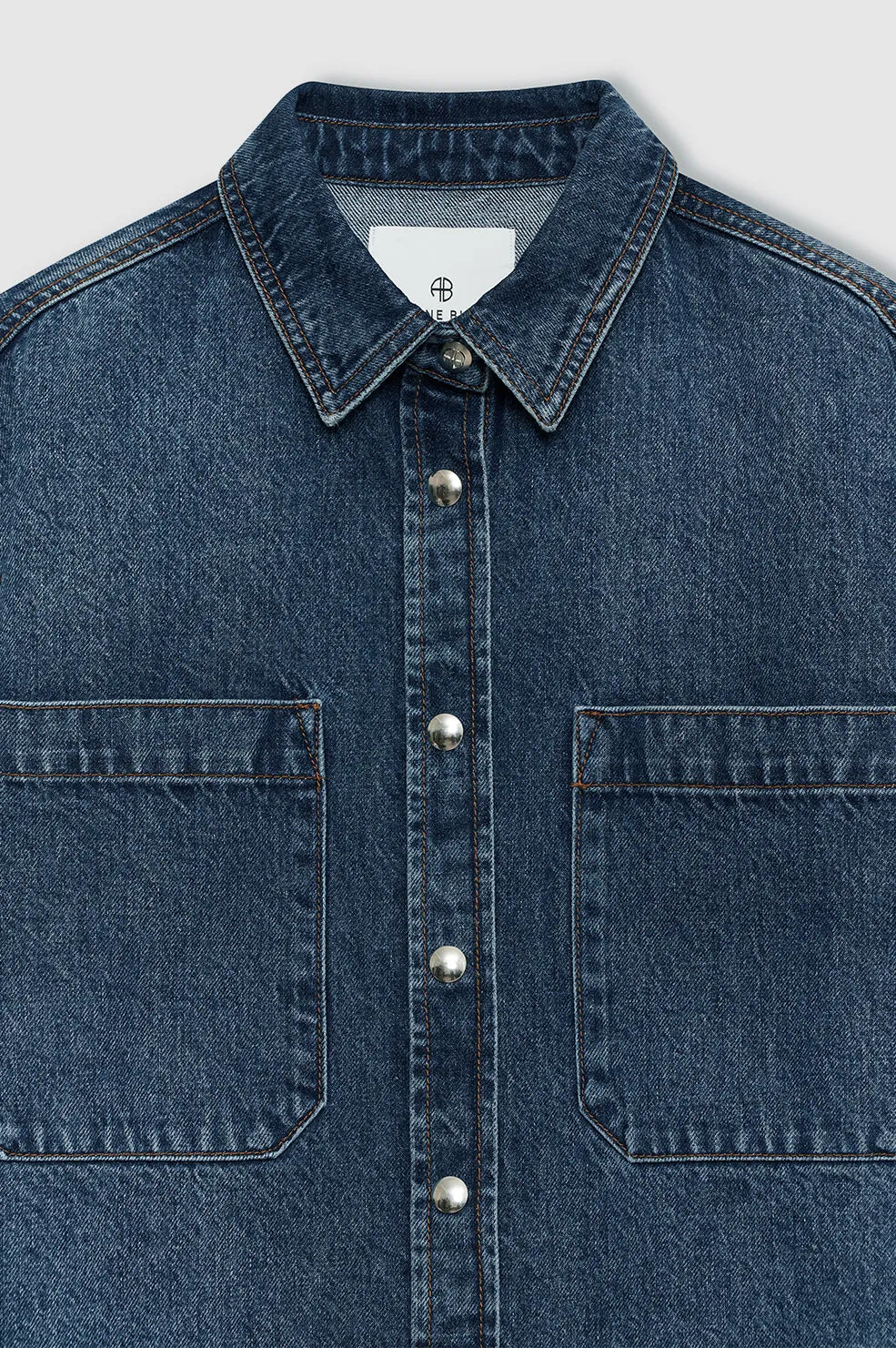 Dante Shirt - Mosaic Blue sold by Anine Bing product image thumbnail 4