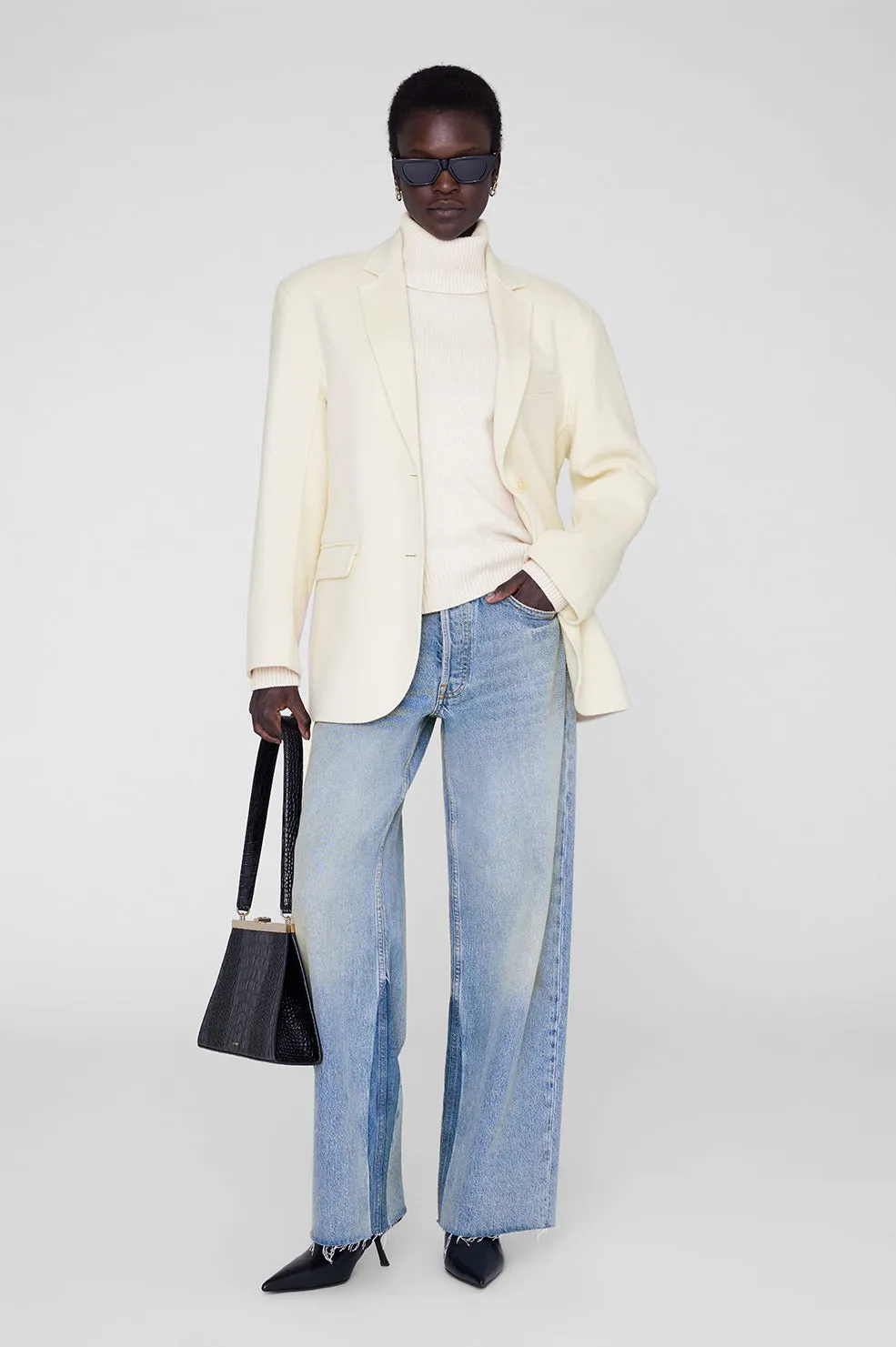 Idra Sweater - Ivory sold by Anine Bing product image thumbnail 2