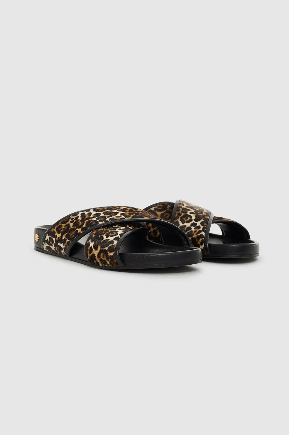 Emi Slides - Leopard sold by Anine Bing product image thumbnail 4