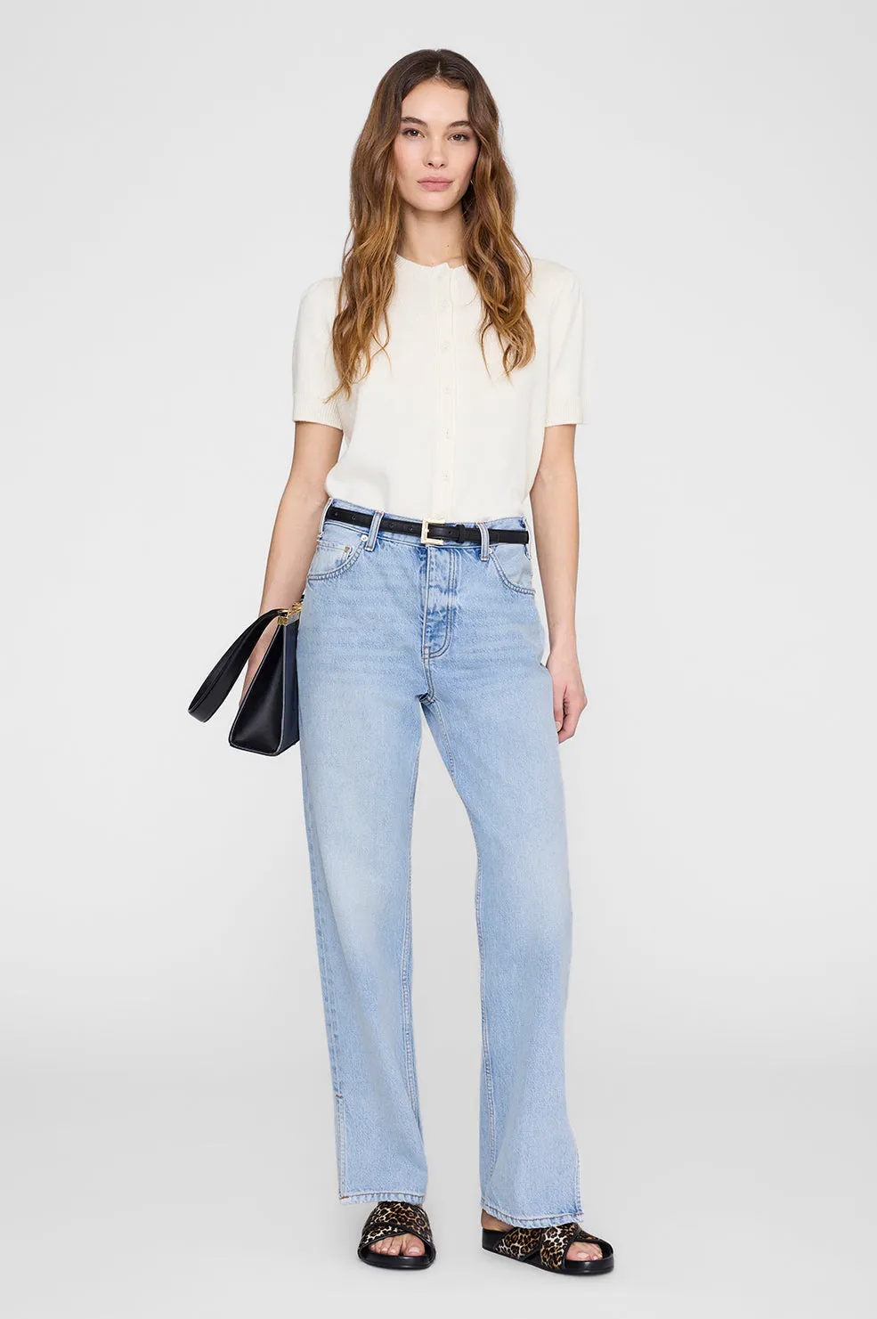 Emi Slides - Leopard sold by Anine Bing product image thumbnail 3