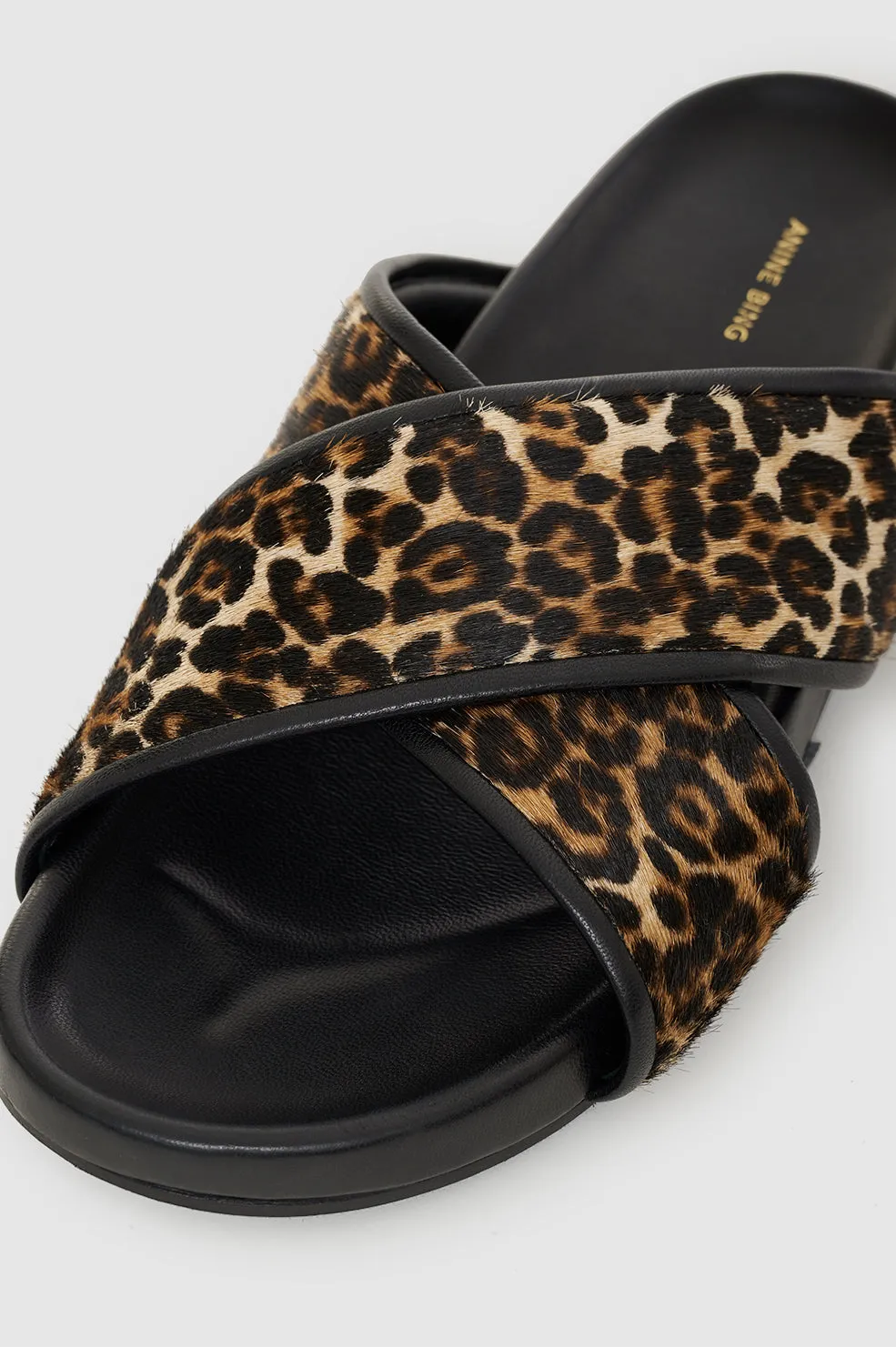 Emi Slides - Leopard sold by Anine Bing product image thumbnail 5