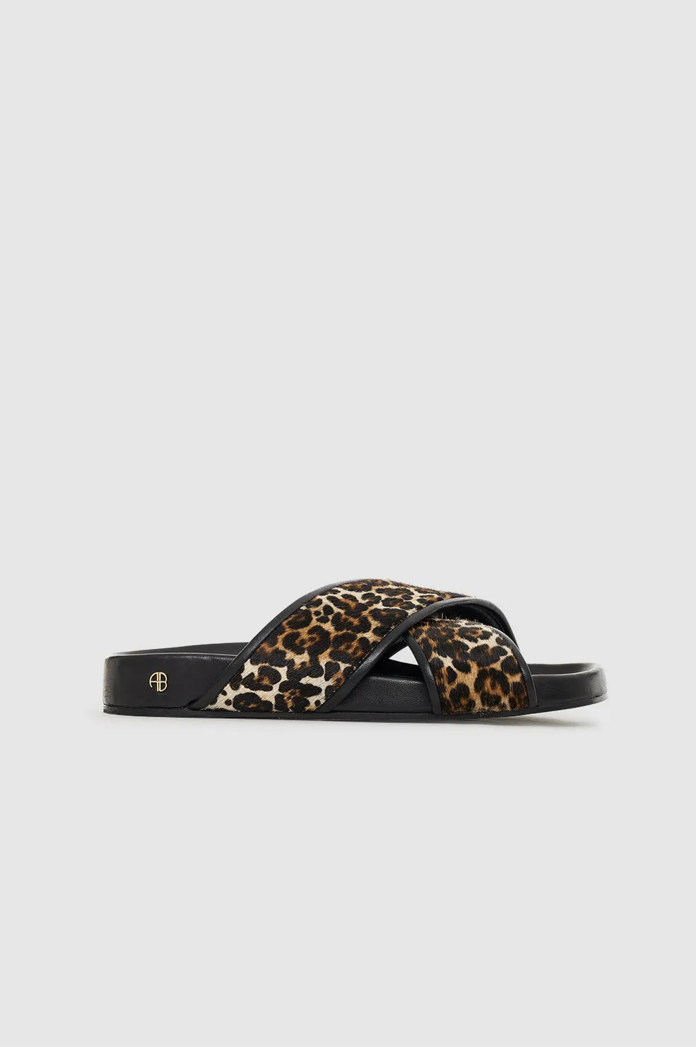 Emi Slides - Leopard sold by Anine Bing