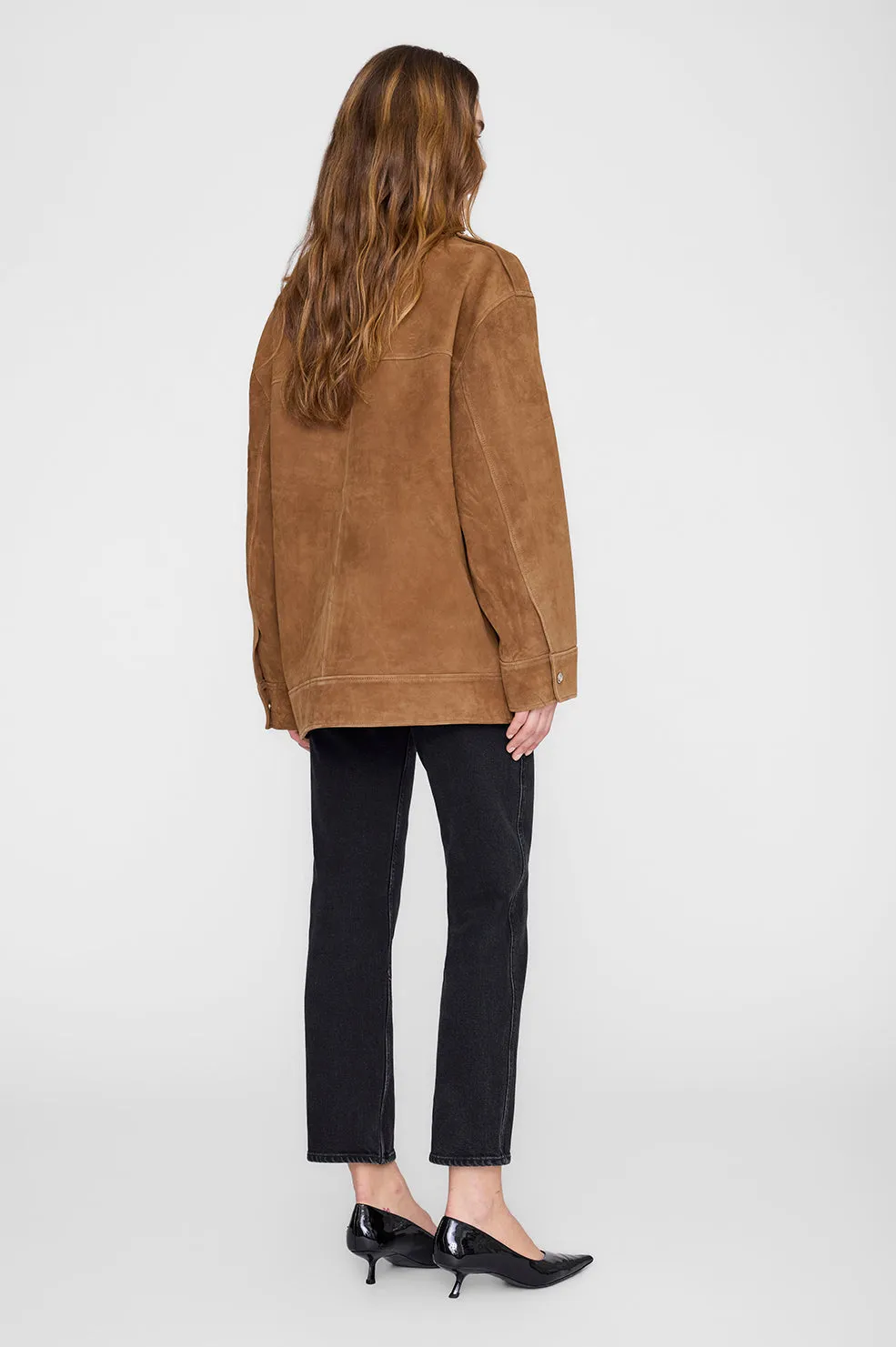 Roux Jacket - Tobacco sold by Anine Bing product image thumbnail 5