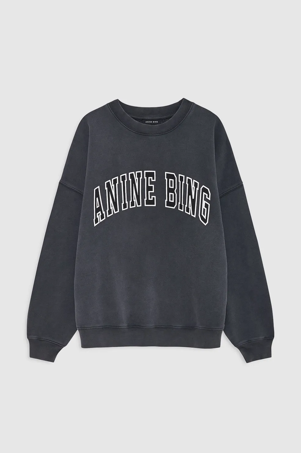 Miles Sweatshirt New Classic - Washed Black sold by Anine Bing product image thumbnail 3