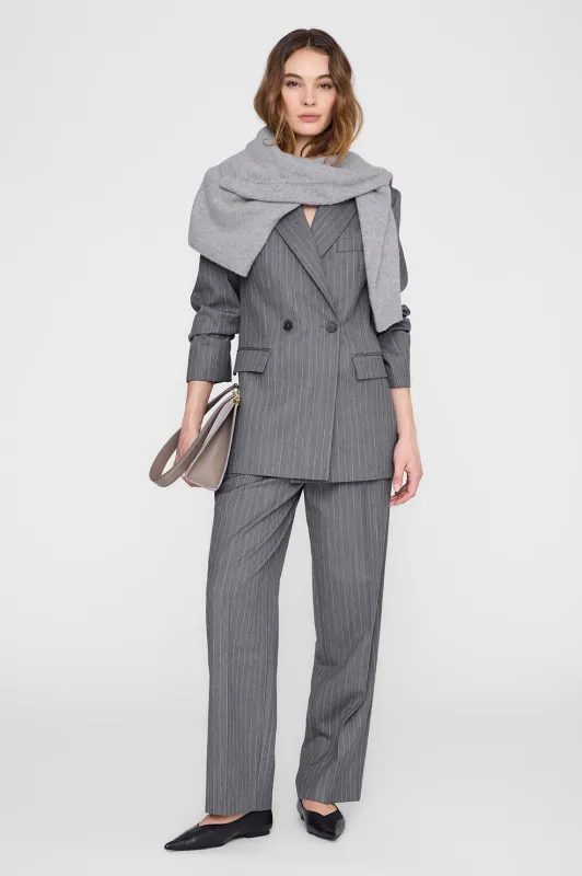Tiphaine Blazer - Light Grey Pinstripe made by Anine Bing