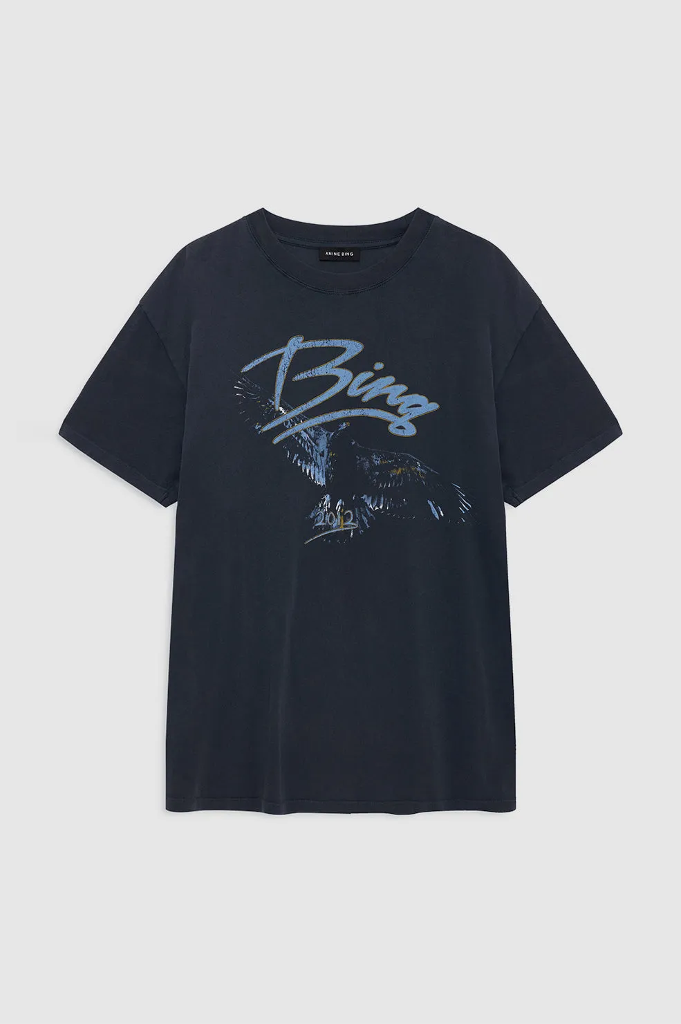 Kent Tee Eagle - Washed Black sold by Anine Bing product image thumbnail 3