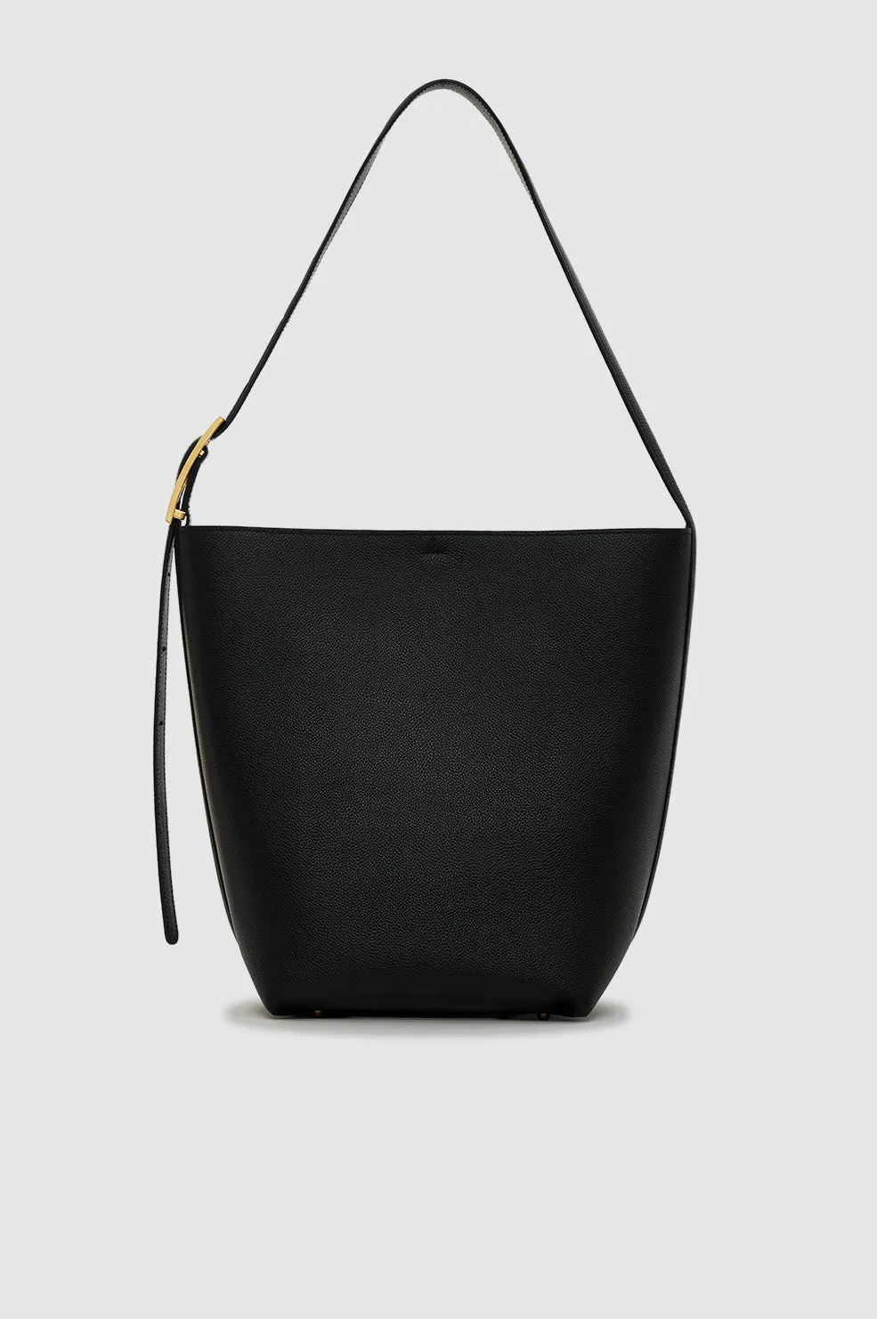 Elly Bucket Bag Grained Leather - Black sold by Anine Bing product image thumbnail 3