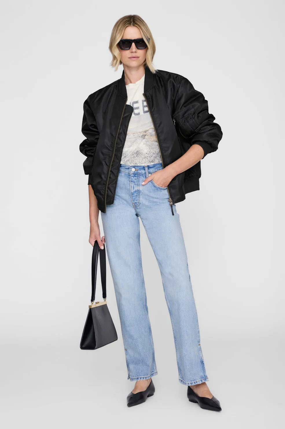 Cade Tee Wildflowers - Off White sold by Anine Bing product image thumbnail 2