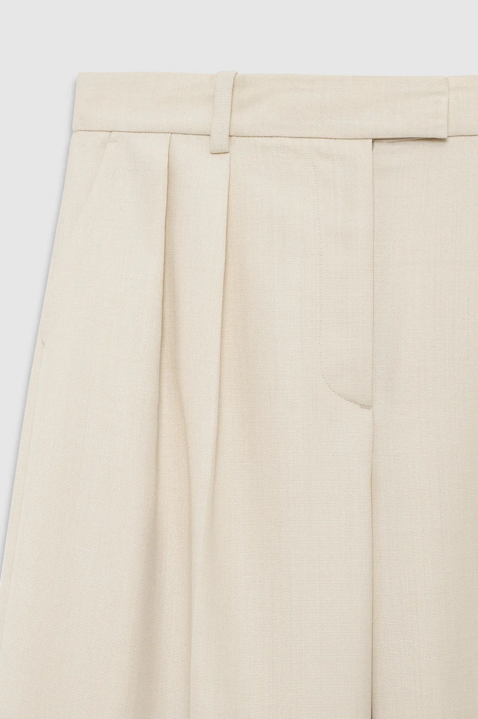 Lou Trouser - Ecru sold by Anine Bing product image thumbnail 4