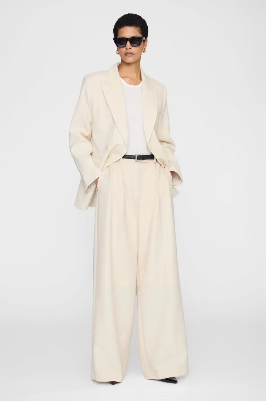 Lou Trouser - Ecru made by Anine Bing