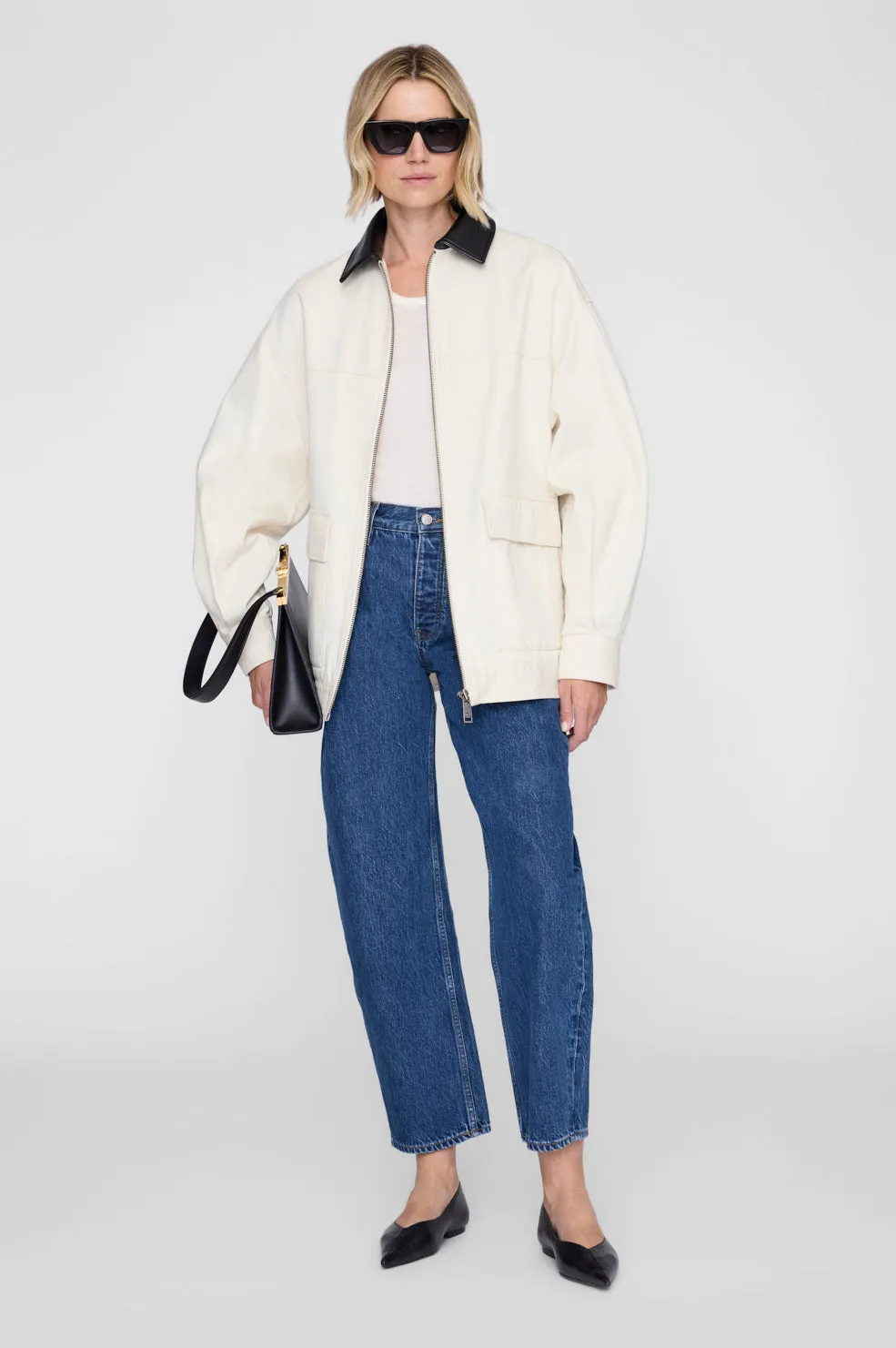 Holden Jacket - Cream sold by Anine Bing