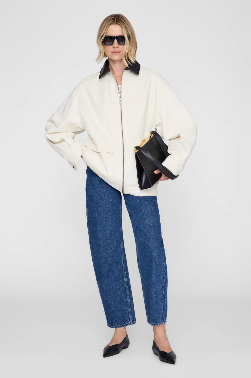 Holden Jacket - Cream sold by Anine Bing product image thumbnail 2