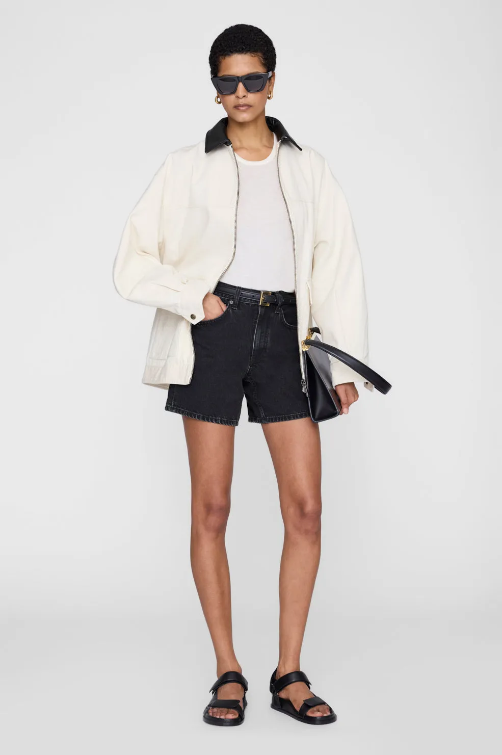 Jess Sandals - Black sold by Anine Bing product image thumbnail 2