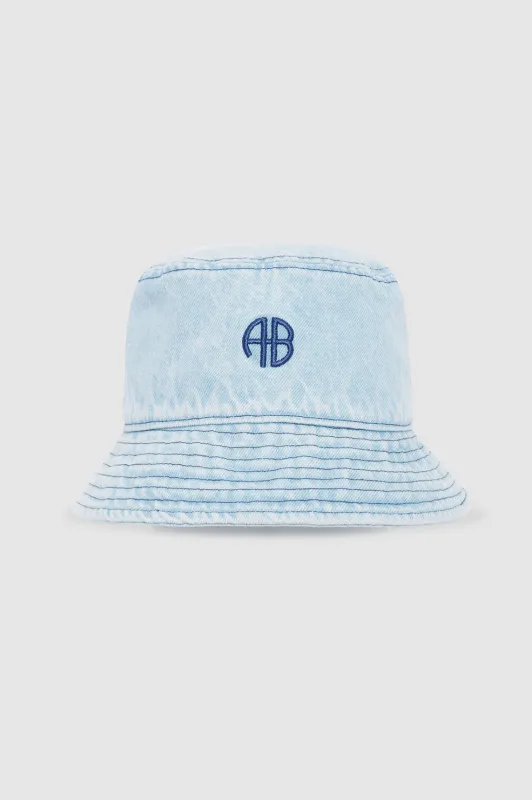 Nicks Bucket Hat - Lucid Blue sold by Anine Bing