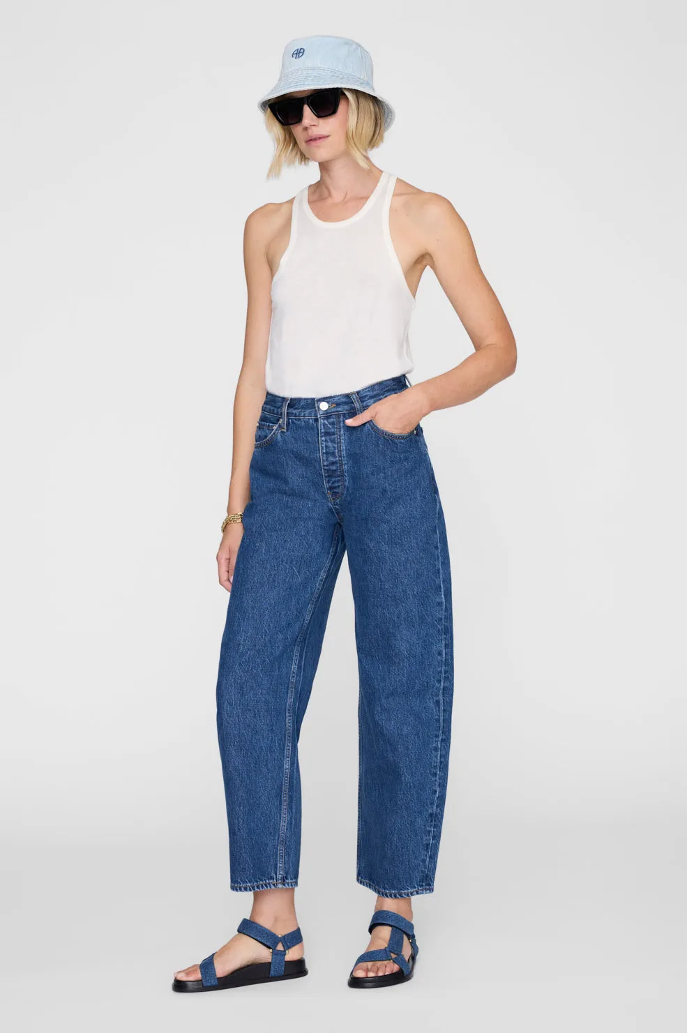 Nicks Bucket Hat - Lucid Blue sold by Anine Bing product image thumbnail 2