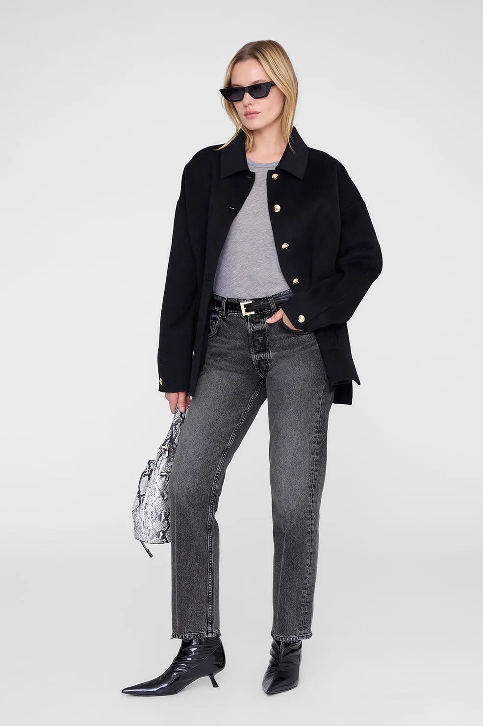 Sylvie Tee - Grey sold by Anine Bing product image thumbnail 2