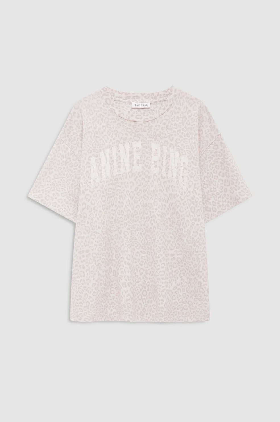 Cade Tee Anine Bing - Washed White Leopard sold by Anine Bing product image thumbnail 3