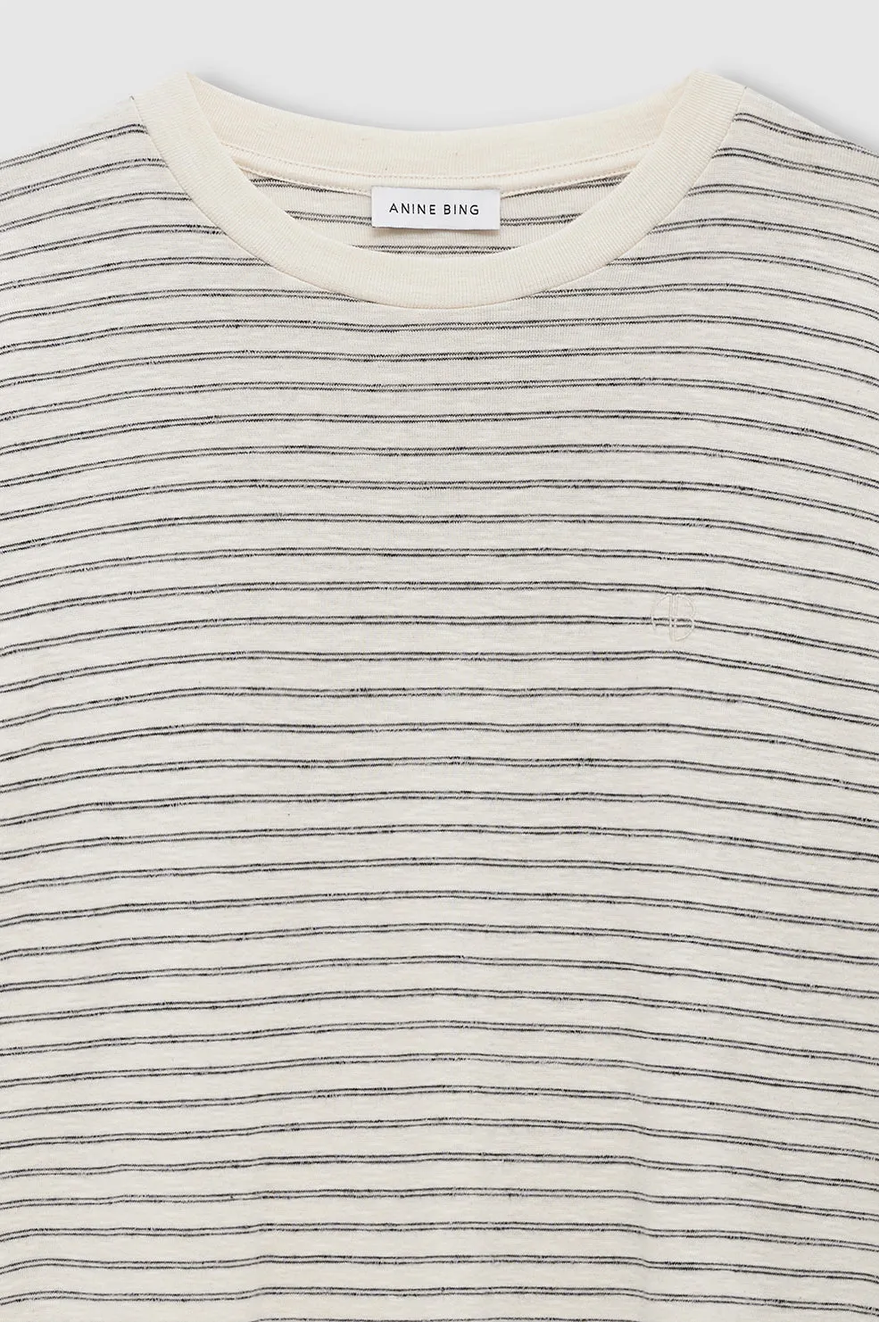 Cade Tee - Black Stripe sold by Anine Bing product image thumbnail 4