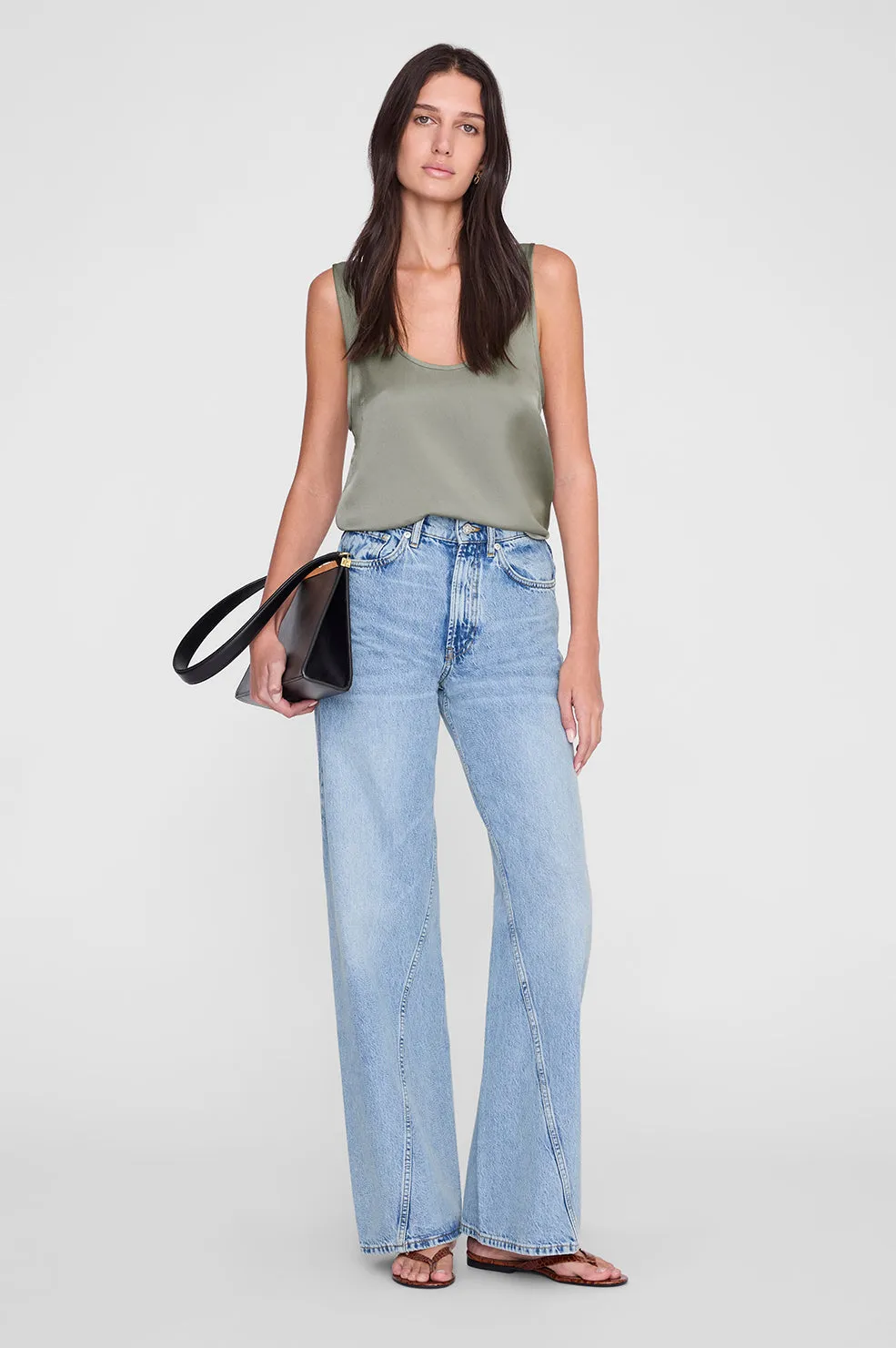Lea Top - Sage sold by Anine Bing