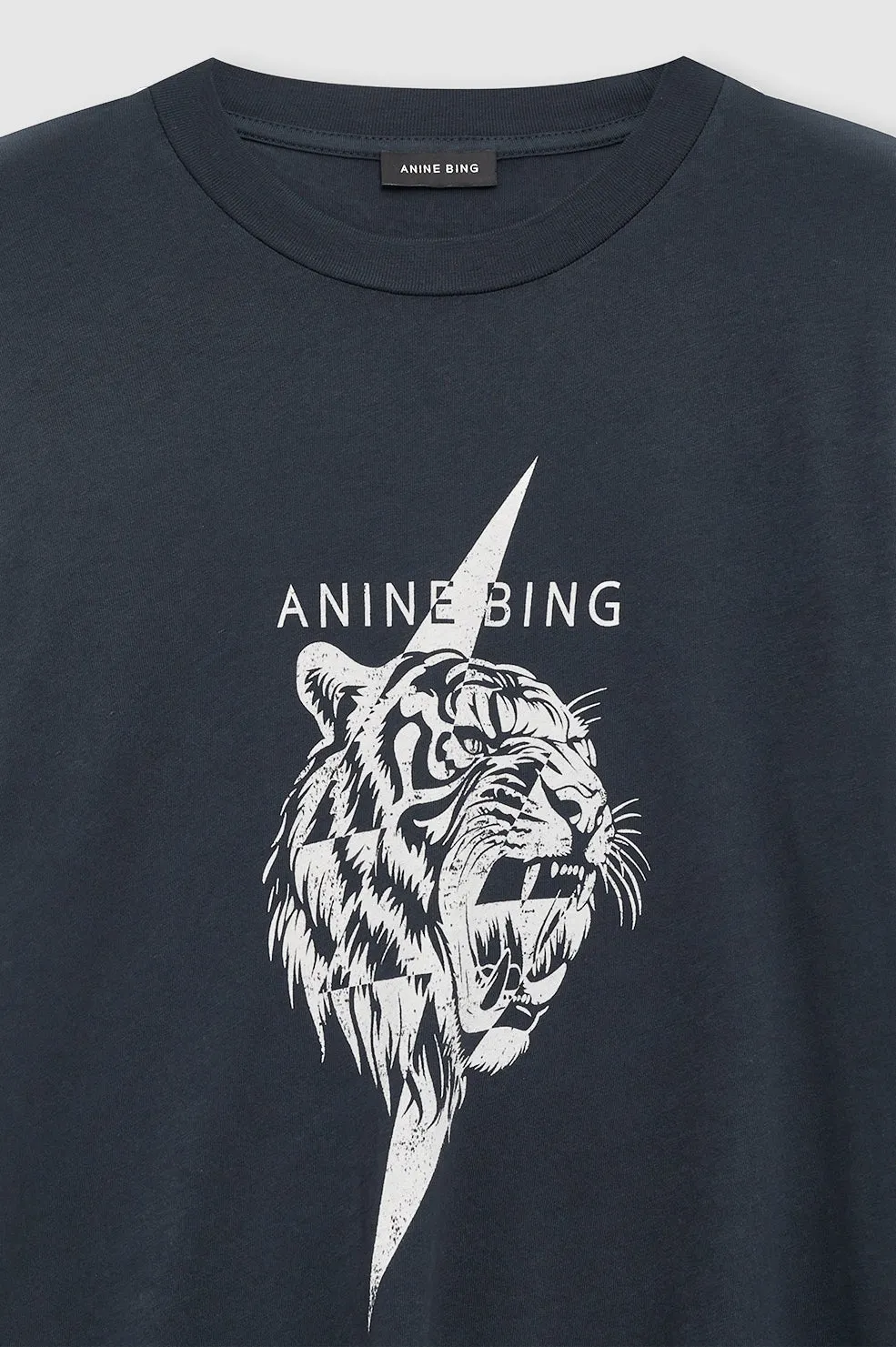 Wagner Tee Tiger - Vintage Black sold by Anine Bing product image thumbnail 4