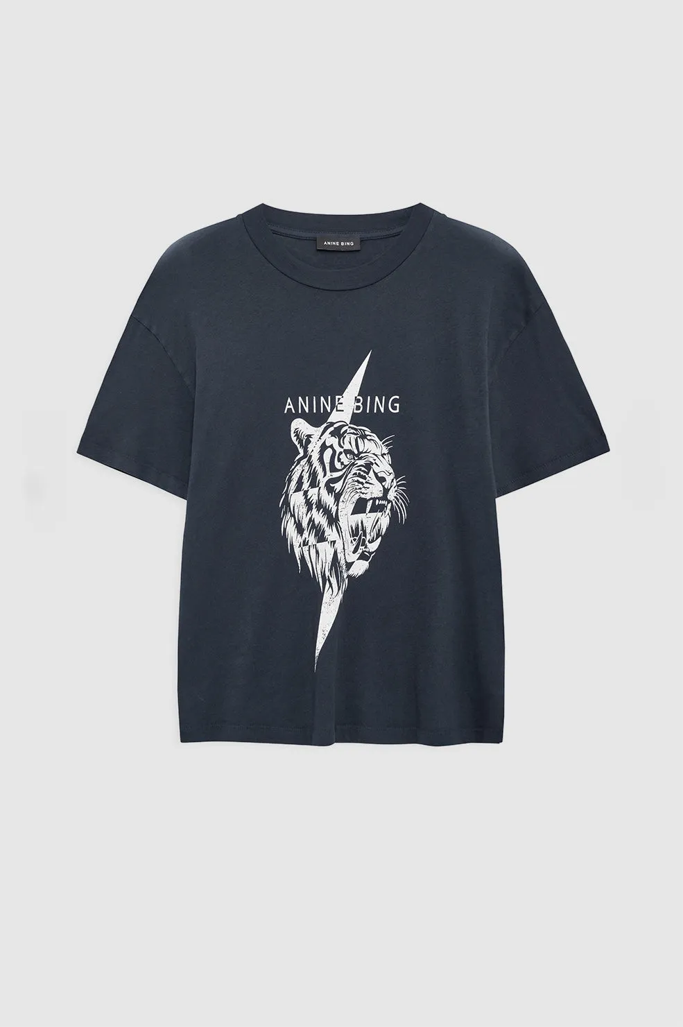 Wagner Tee Tiger - Vintage Black sold by Anine Bing product image thumbnail 3