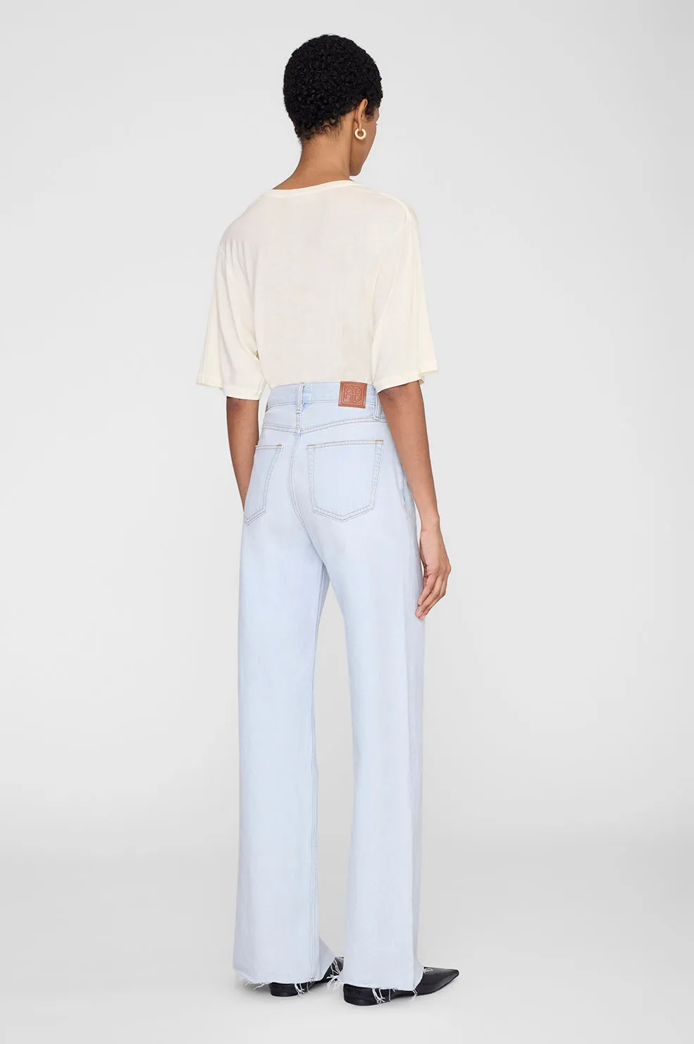 Margo Tee - Cream sold by Anine Bing product image thumbnail 5