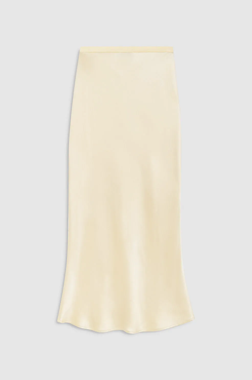 Bar Silk Skirt - Butter Yellow sold by Anine Bing product image thumbnail 3