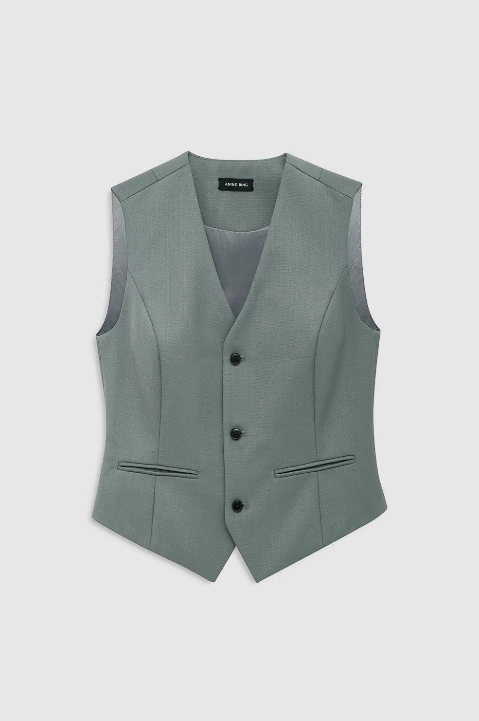 Mario Vest - Sage sold by Anine Bing product image thumbnail 3