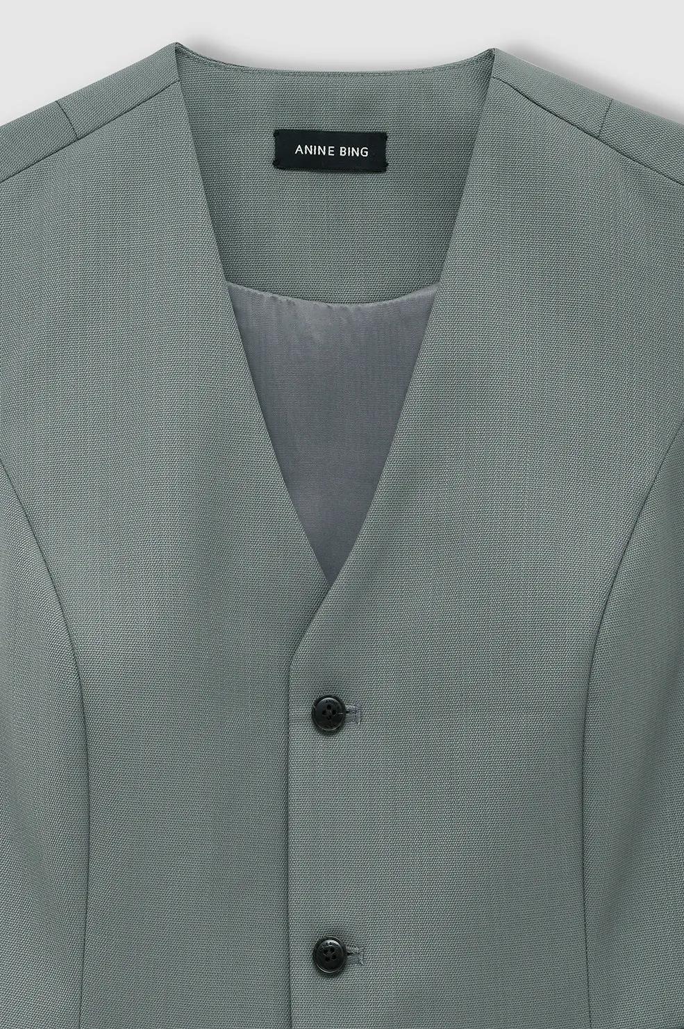 Mario Vest - Sage sold by Anine Bing product image thumbnail 4