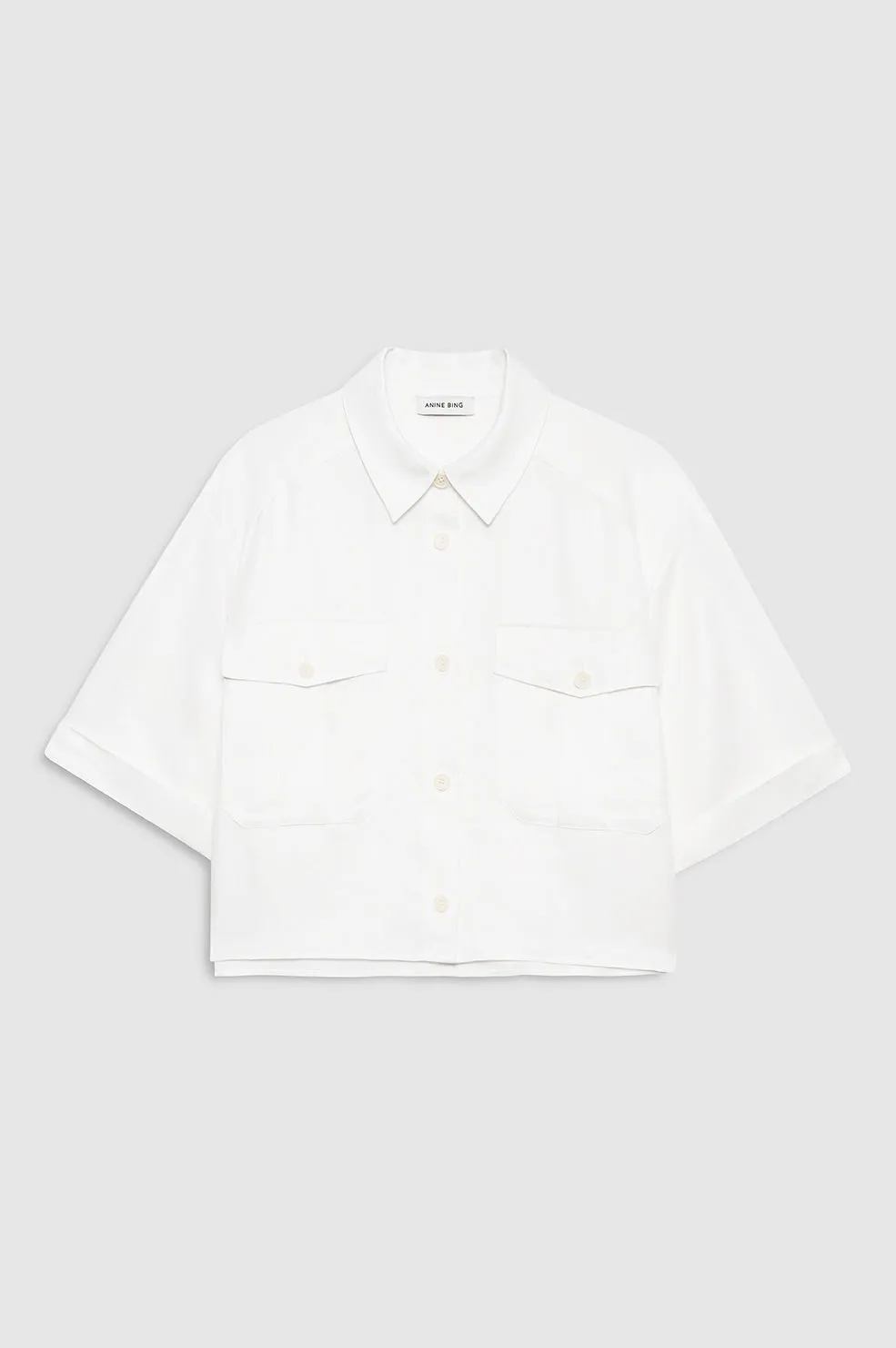 Edith Shirt - Ivory sold by Anine Bing product image thumbnail 3