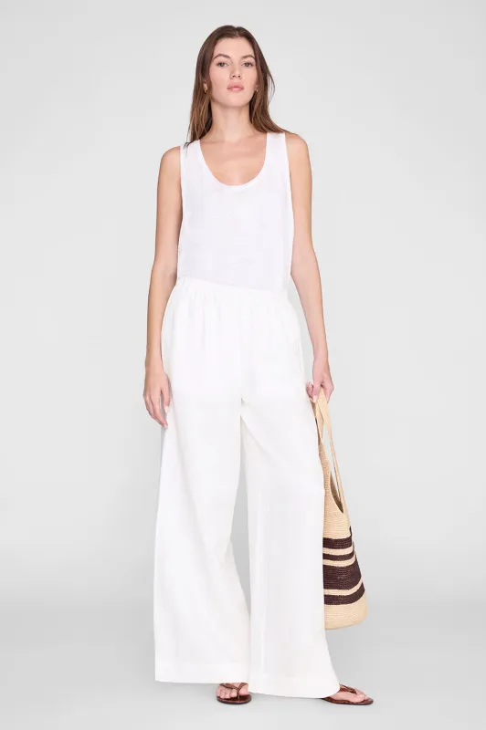 Roslyn Pant - Ivory made by Anine Bing