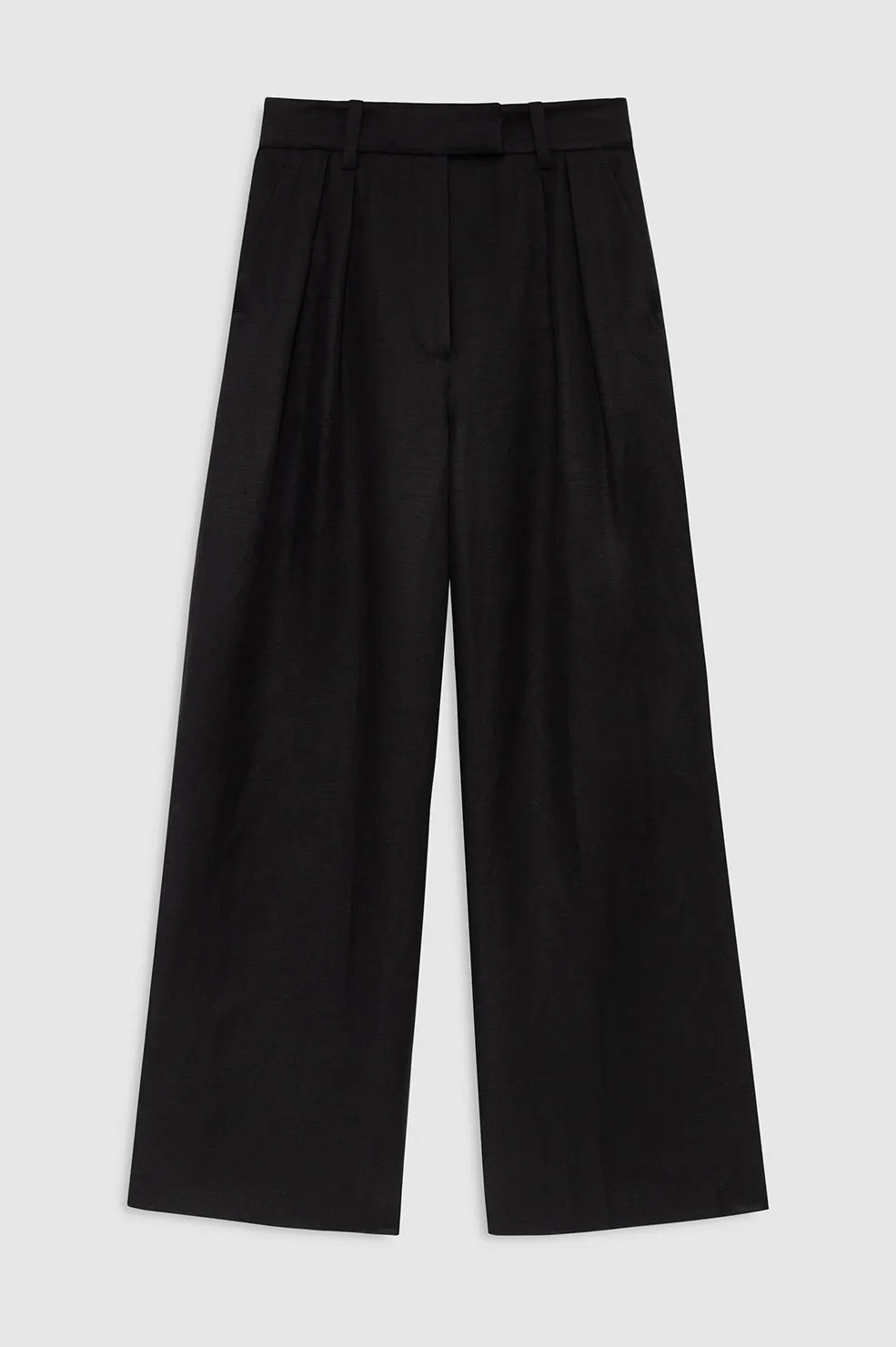 Lou Trouser - Black Linen Blend sold by Anine Bing product image thumbnail 3