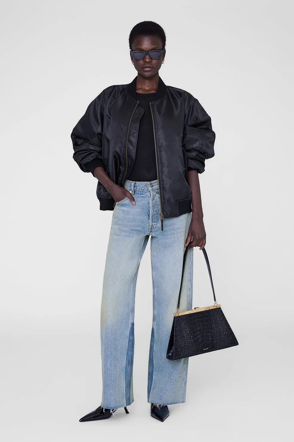 Sylvie Tee - Black sold by Anine Bing product image thumbnail 2