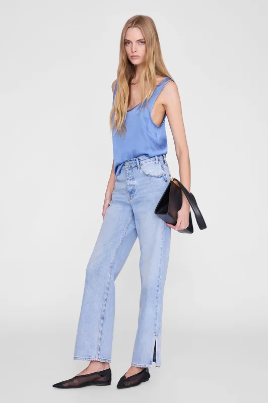 Lea Top - Storm Blue made by Anine Bing