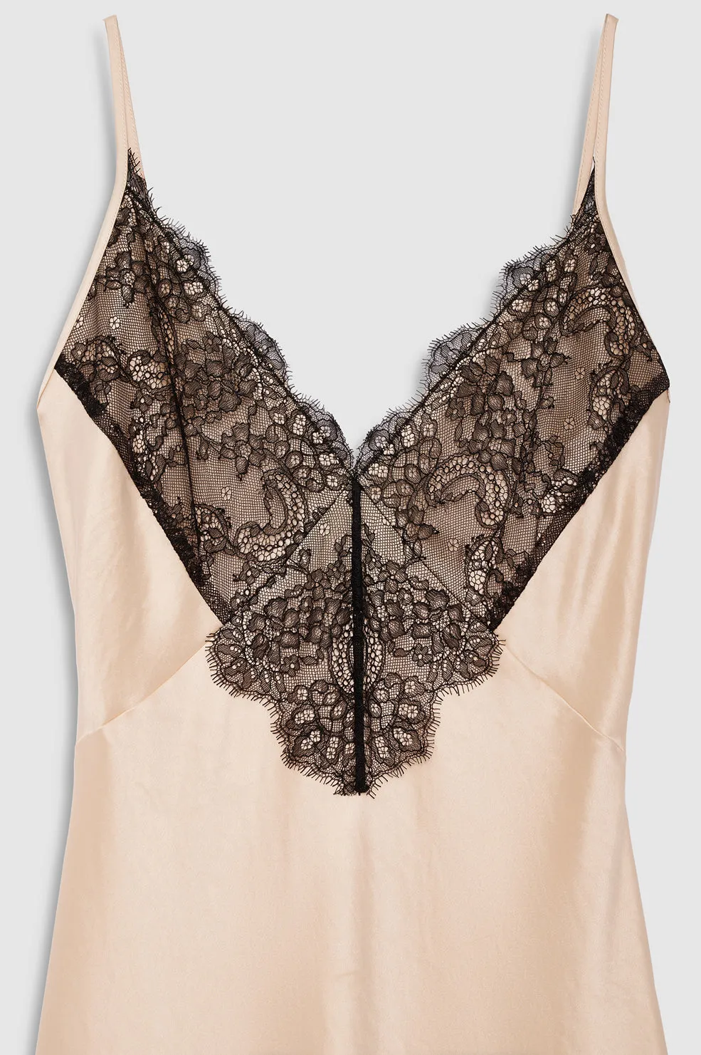 Judy Dress - Golden Beige And Black Lace sold by Anine Bing product image thumbnail 4
