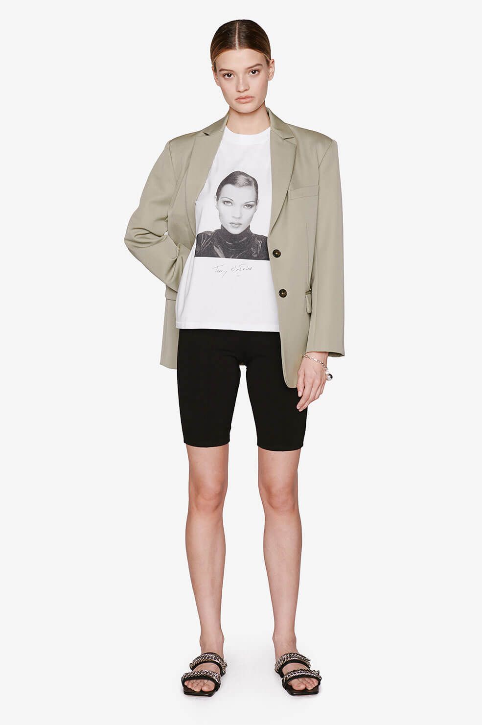 Ida Tee AB X TO X Kate Moss - White sold by Anine Bing product image thumbnail 2