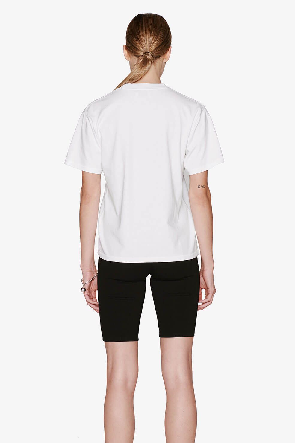 Ida Tee AB X TO X Kate Moss - White sold by Anine Bing product image thumbnail 4