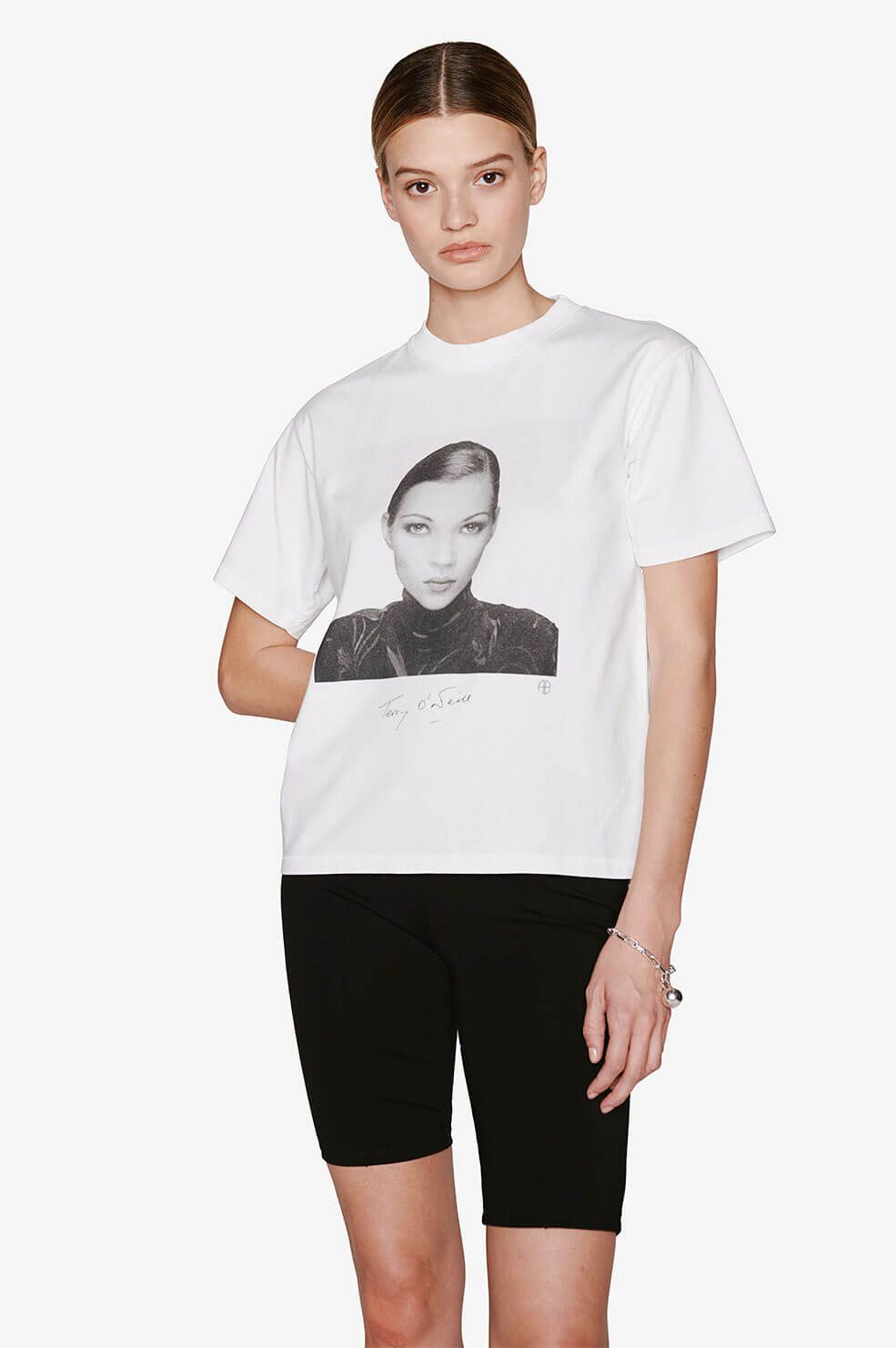 Ida Tee AB X TO X Kate Moss - White sold by Anine Bing product image thumbnail 3