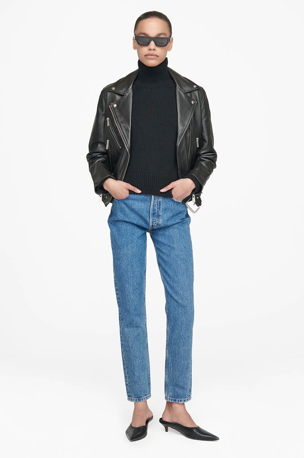 Charlotte Sweater - Black sold by Anine Bing