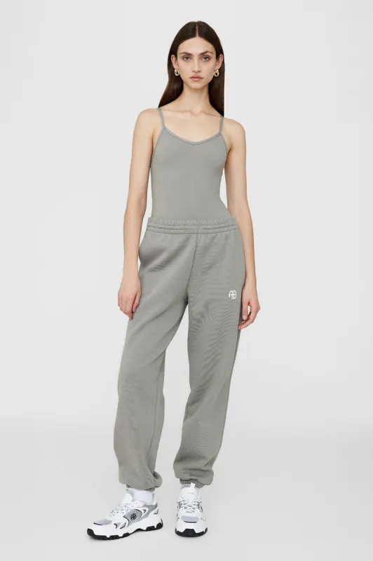 Alissa Bodysuit - Storm Grey sold by Anine Bing