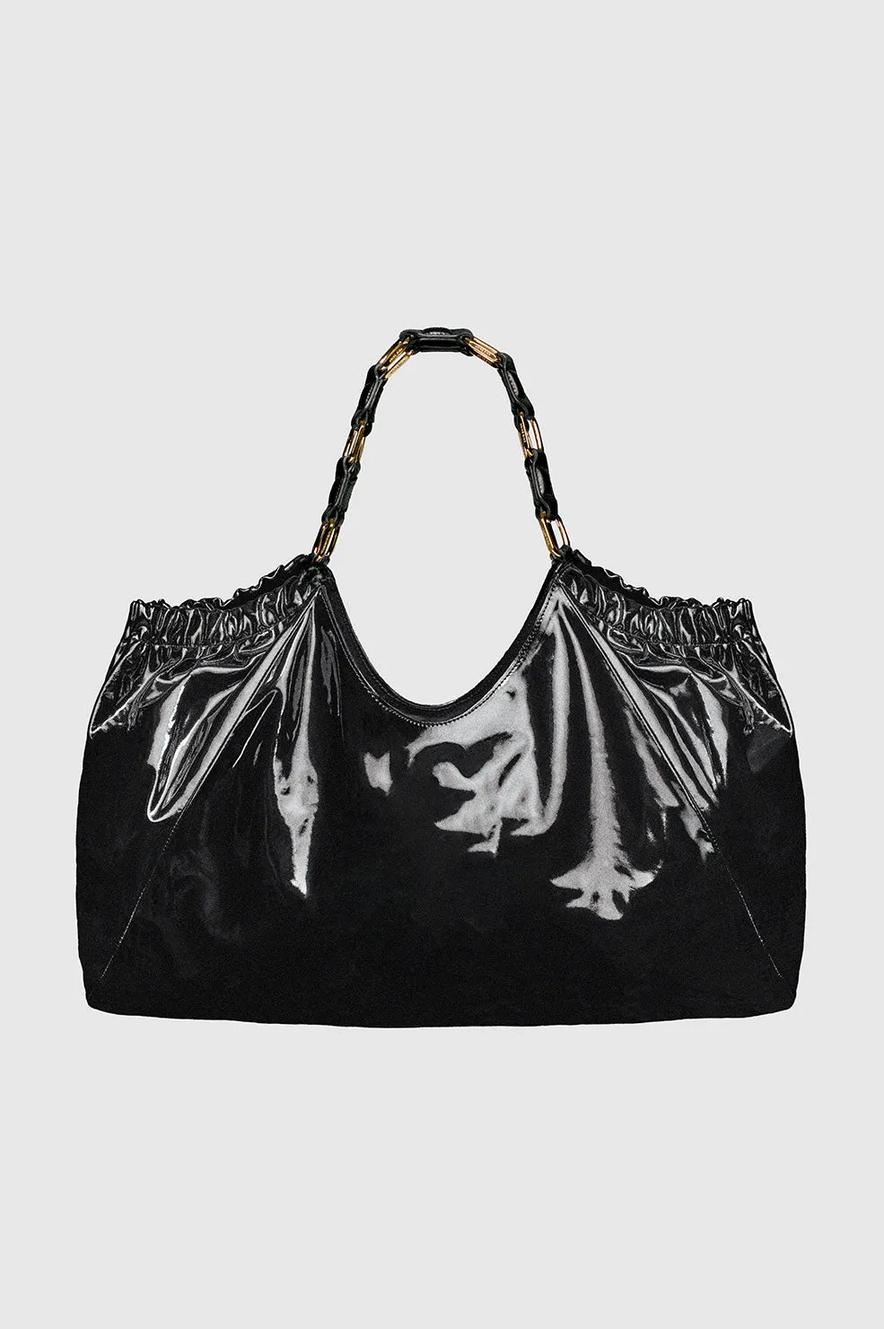 Kate Tote - High-Shine Black sold by Anine Bing product image thumbnail 3